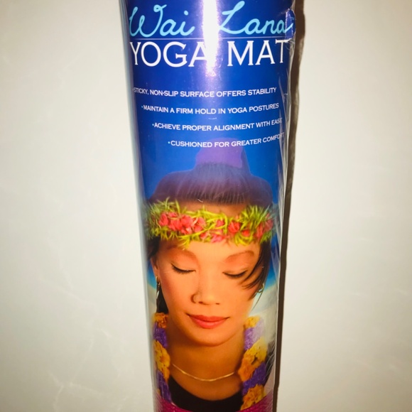 Wai Lana Pink Yoga Mat/Pilates Mat Non Slip Surface Lightweight Durable Washable - Picture 2 of 7